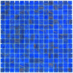 Glasmozaiek blauw