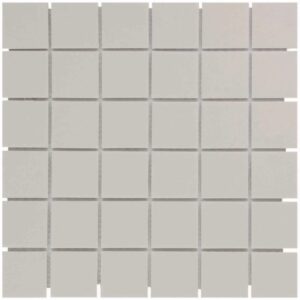 London Mozaiek Tegel Vierkant - Beige Porselein Ongeglazuurd, R11 309x309 mm