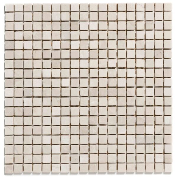 Natural Stone Mozaiek Tegel Vierkant - Botticino Anticato Marmer Natural 305x305 mm