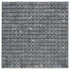 Natural Stone Mozaiek Tegel Vierkant - Nero Anticato Marmer Natural 305x305 mm