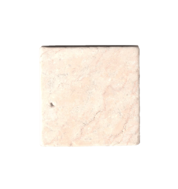 Stone Mozaiek Tegel Vierkant - Crème Marmer Ongeglazuurd 100x100mm
